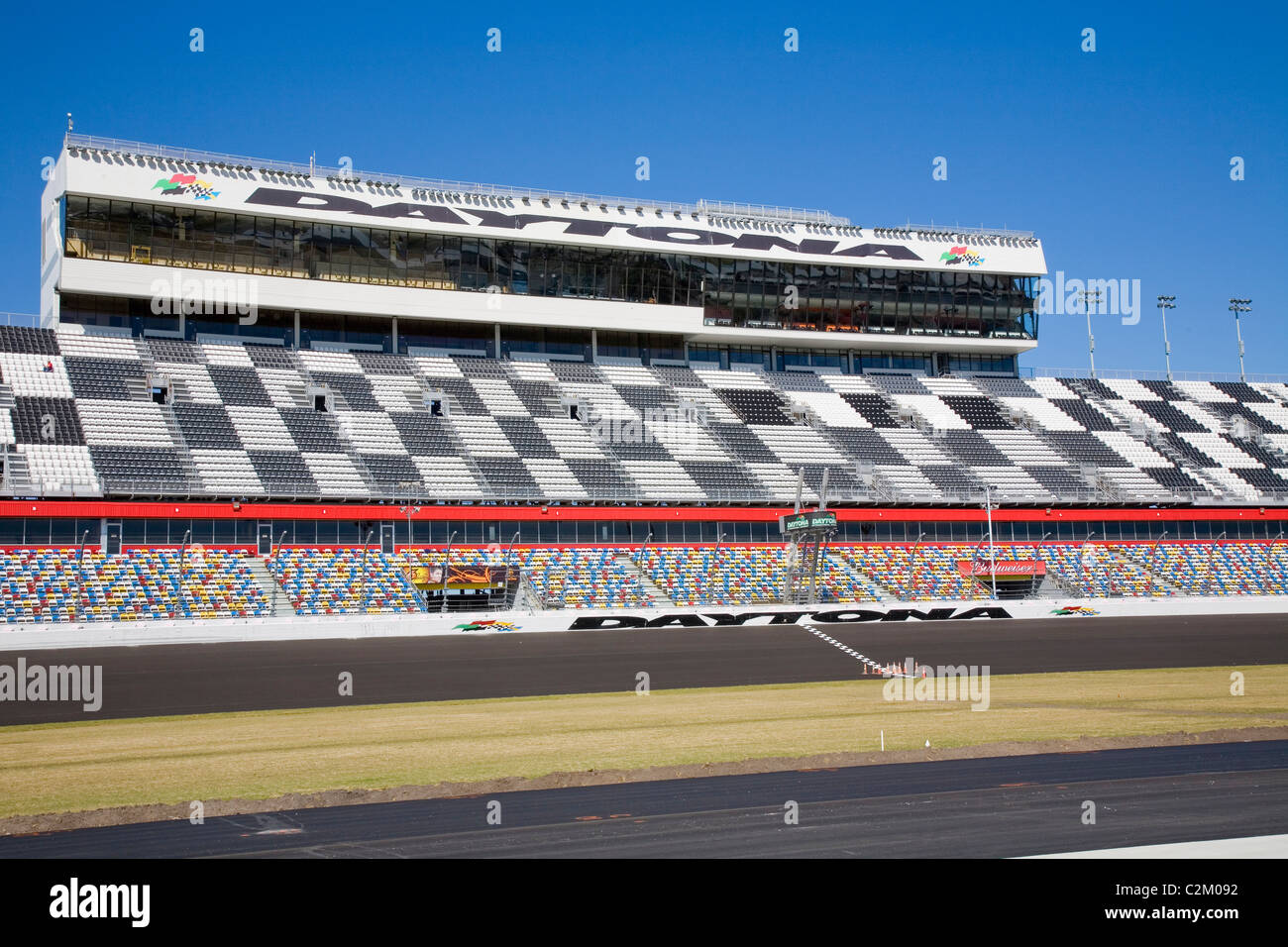 Daytona International Speedway, Daytona Beach, FL Banque D'Images