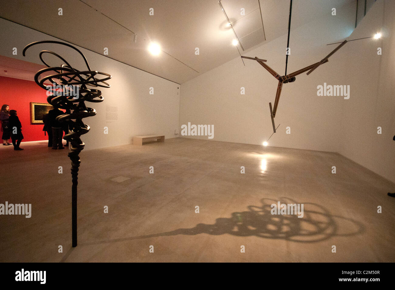 Turner Contemporary Gallery lancer Conrad Shawcross les projections d'installation d'un troisième parfait Banque D'Images
