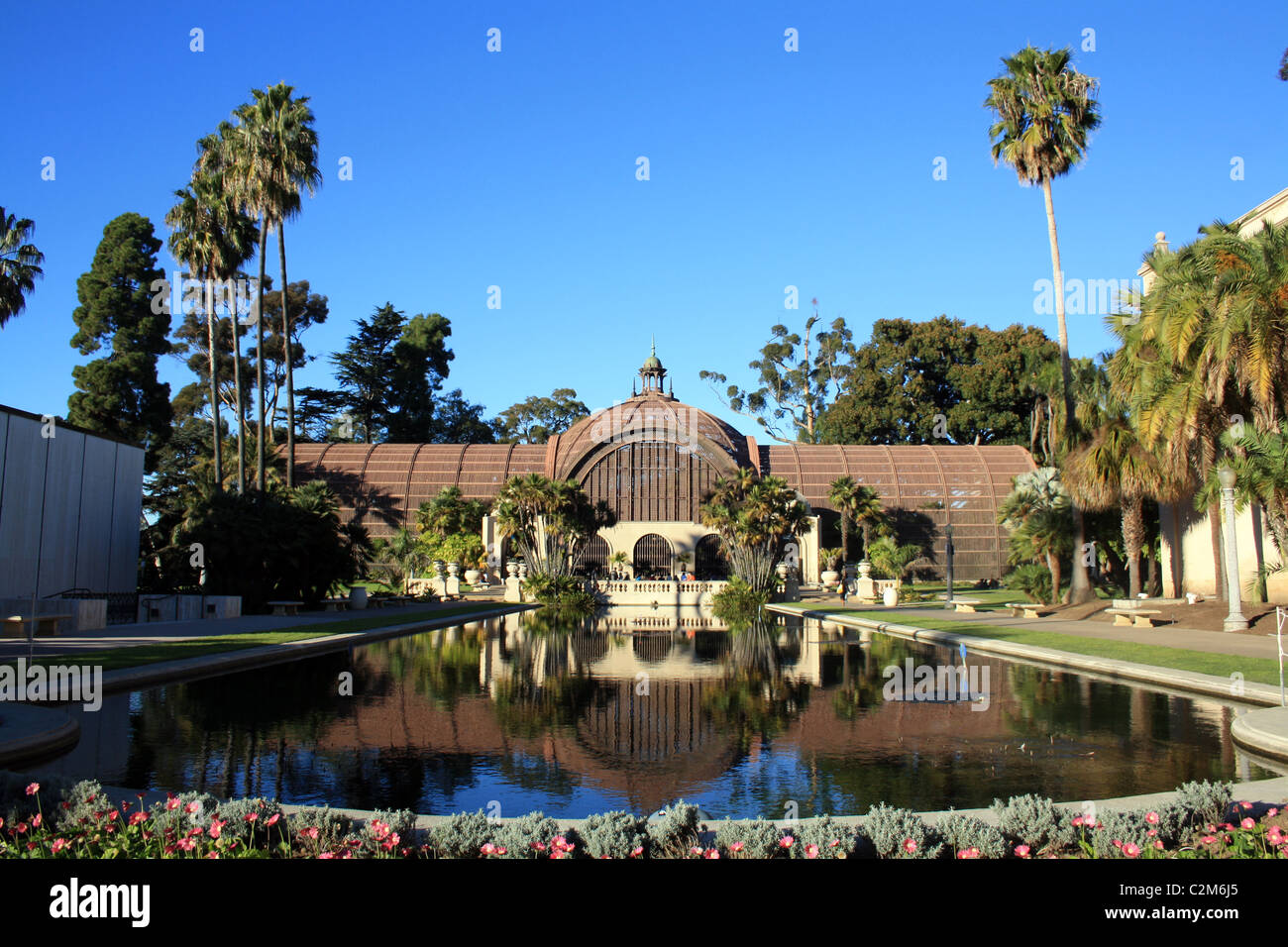 Le bâtiment BOTANIQUE BALBOA PARK SAN DIEGO États-unis 10 Décembre 2010 Banque D'Images