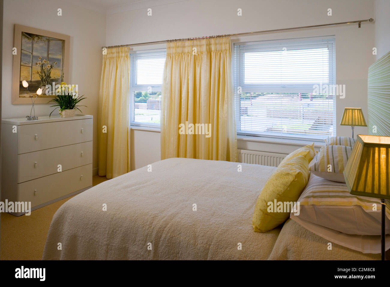 Maisons de Style Mews, Retford, Nottinghamshire et Misterton Banque D'Images