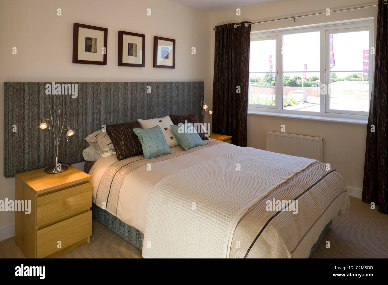 Maisons de Style Mews, Retford, Nottinghamshire et Misterton Banque D'Images