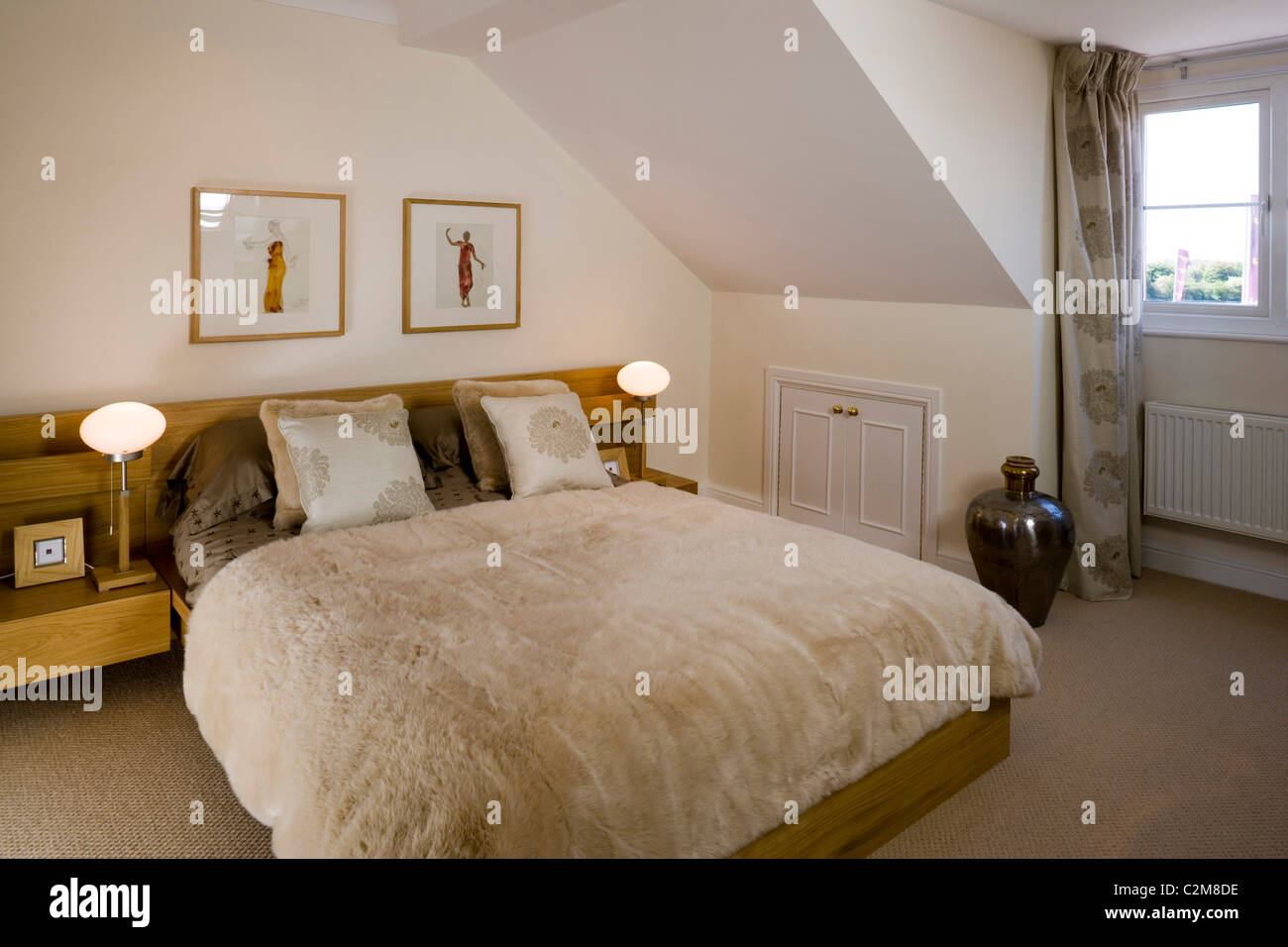 Maisons de Style Mews, Retford, Nottinghamshire et Misterton Banque D'Images