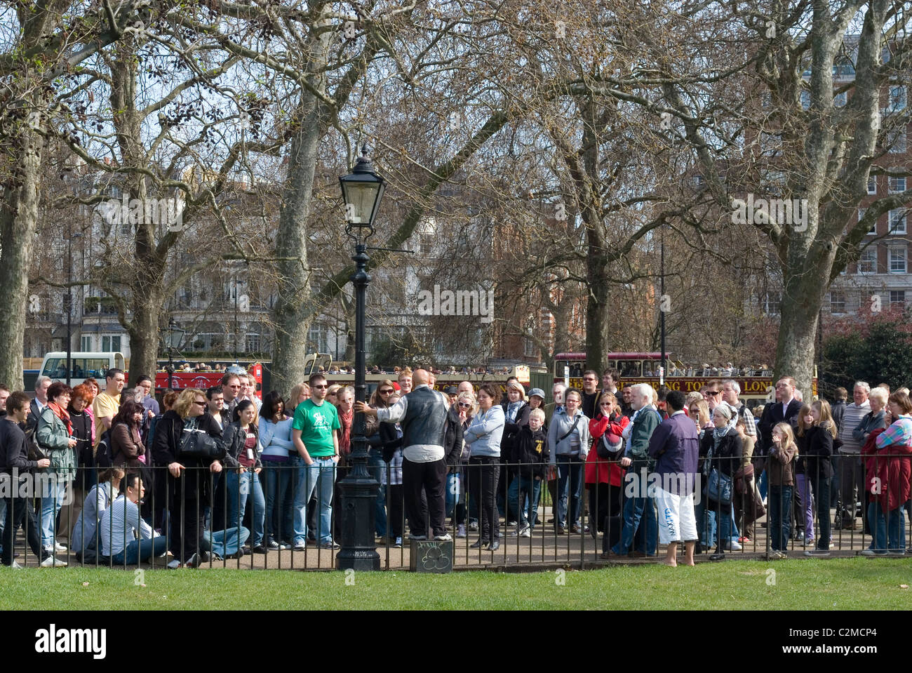 Speaker's Corner, Hyde Park, London Banque D'Images