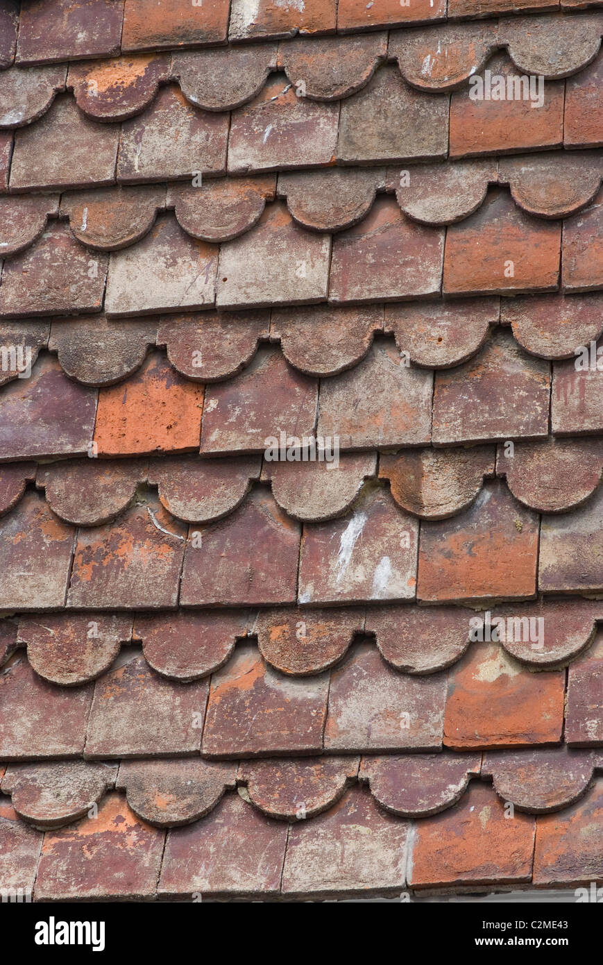 Détail de carreaux, de seigle, Kent, Angleterre Banque D'Images