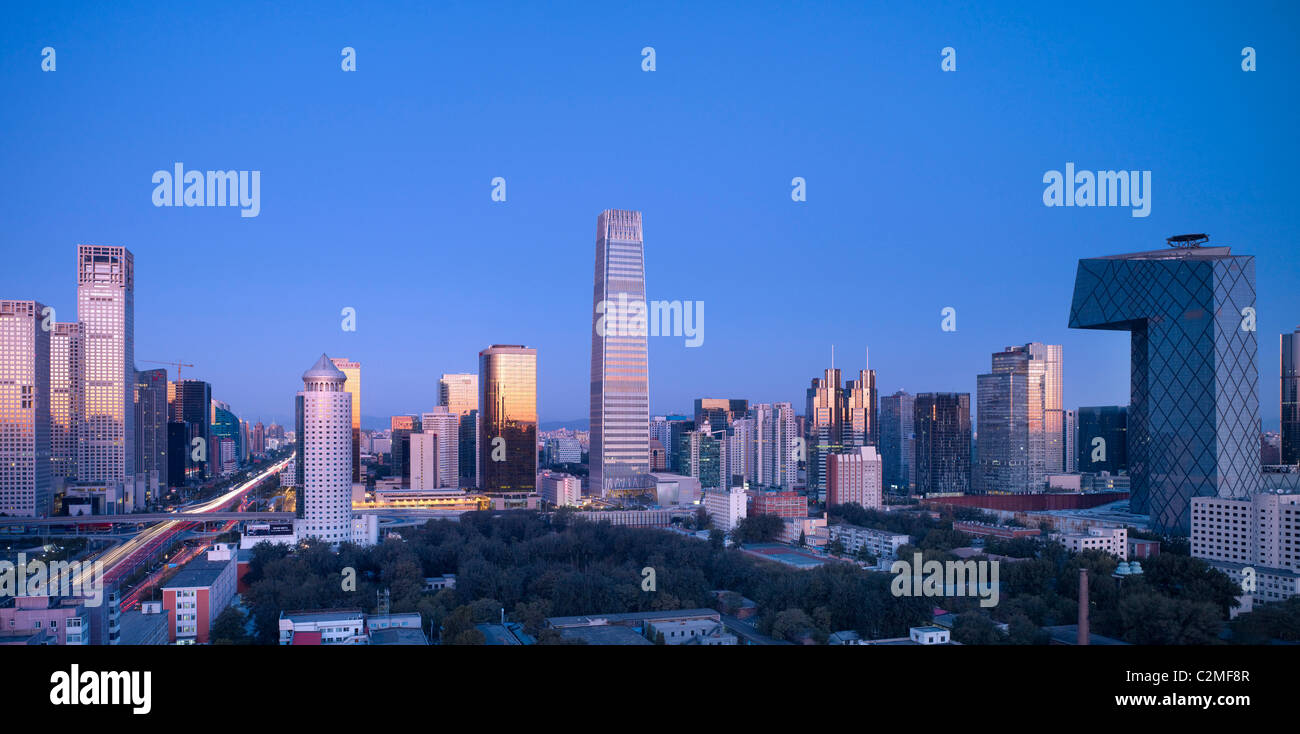 China World Trade Center 3, Beijing, Chine. Banque D'Images