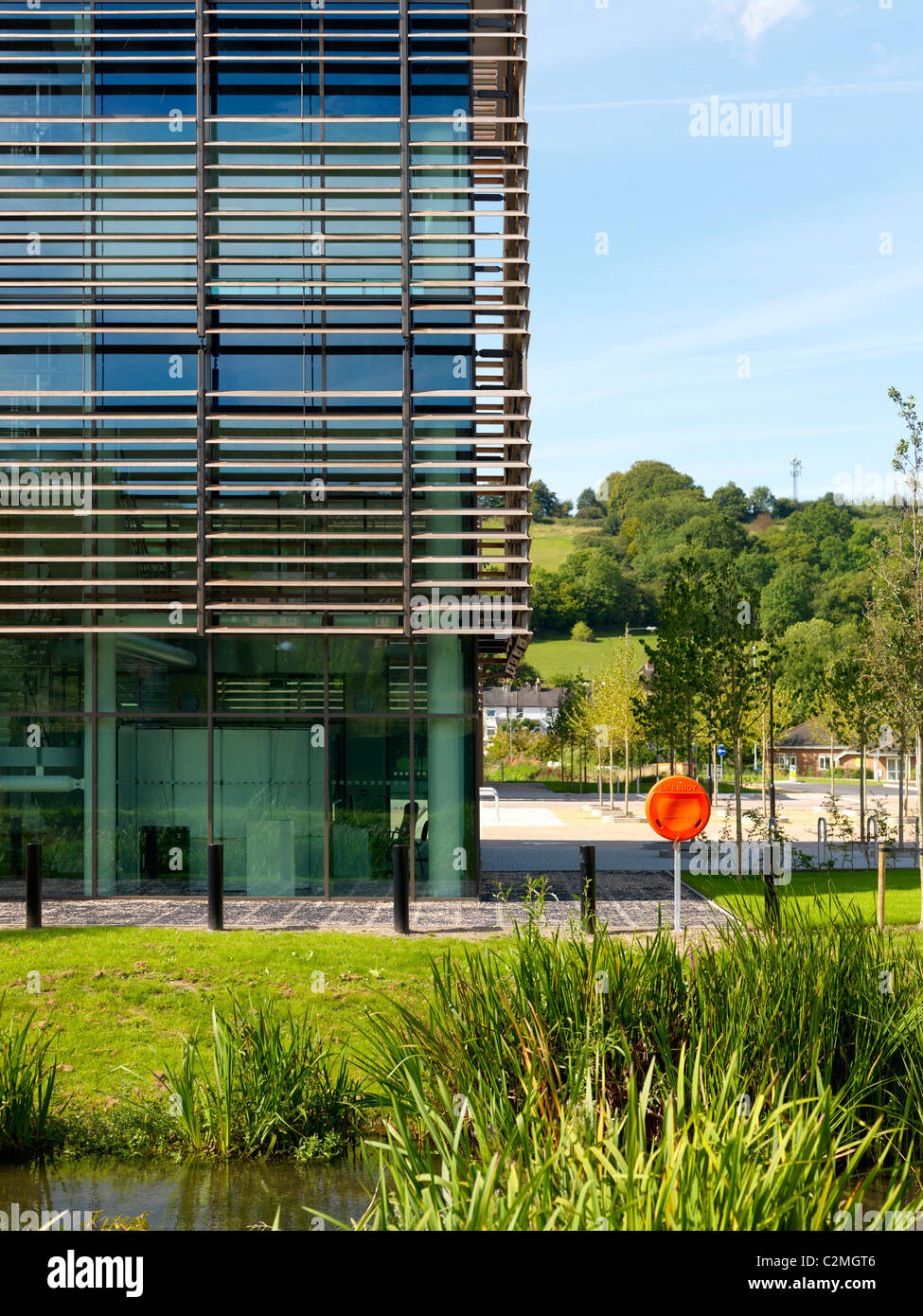 Gloire Park, Wooburn Green, High Wycombe. Le parc d'affaires de l'environnement. Un grade BREEAM bureaux "excellent". Banque D'Images