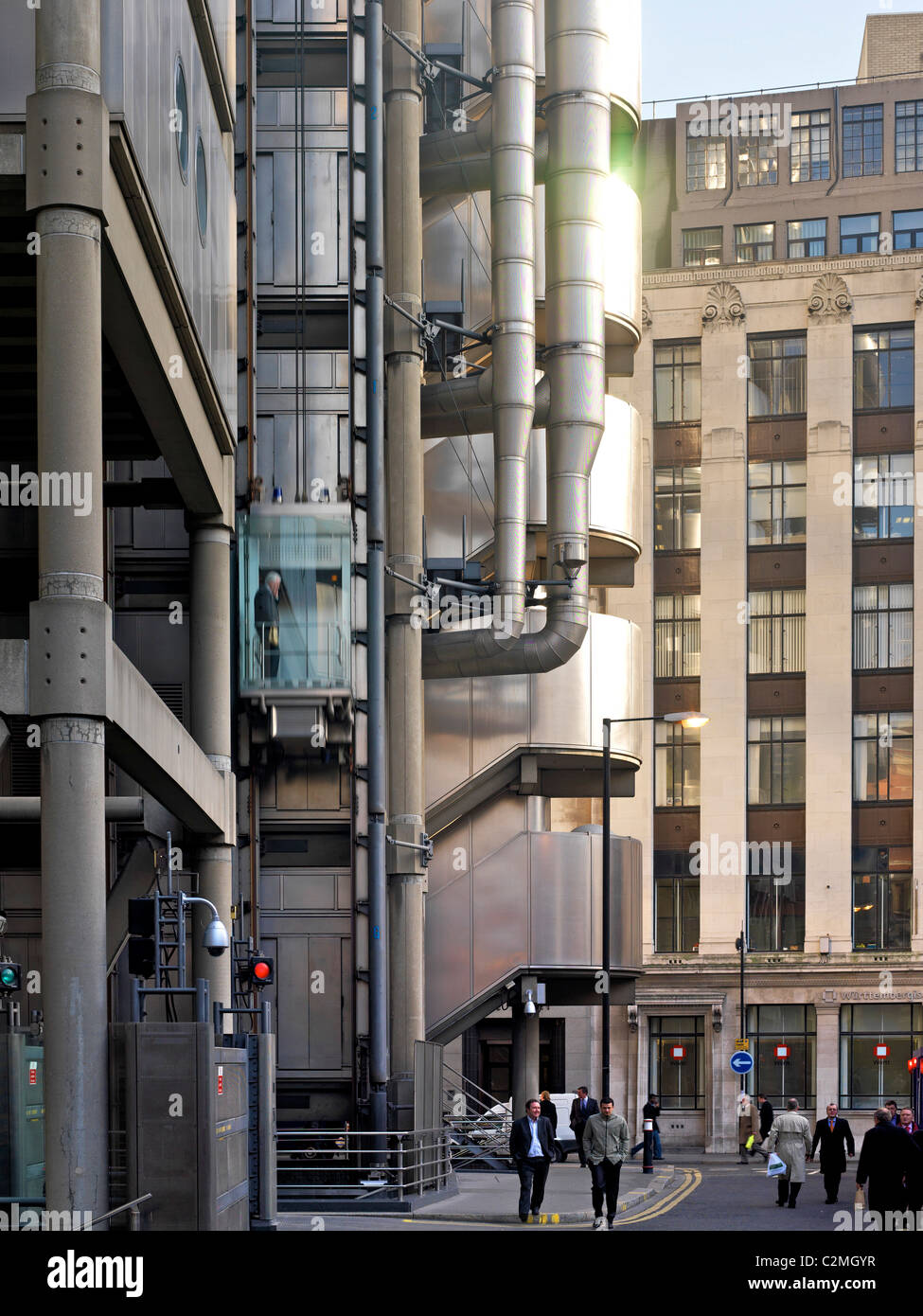 La Lloyds de Londres, ville de Londres. Banque D'Images