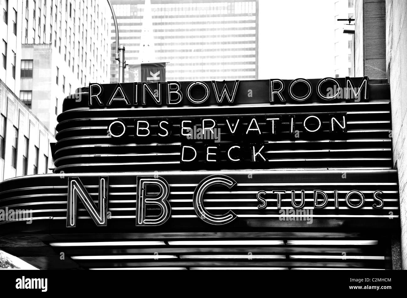 NBC Studios, New York City, USA Banque D'Images