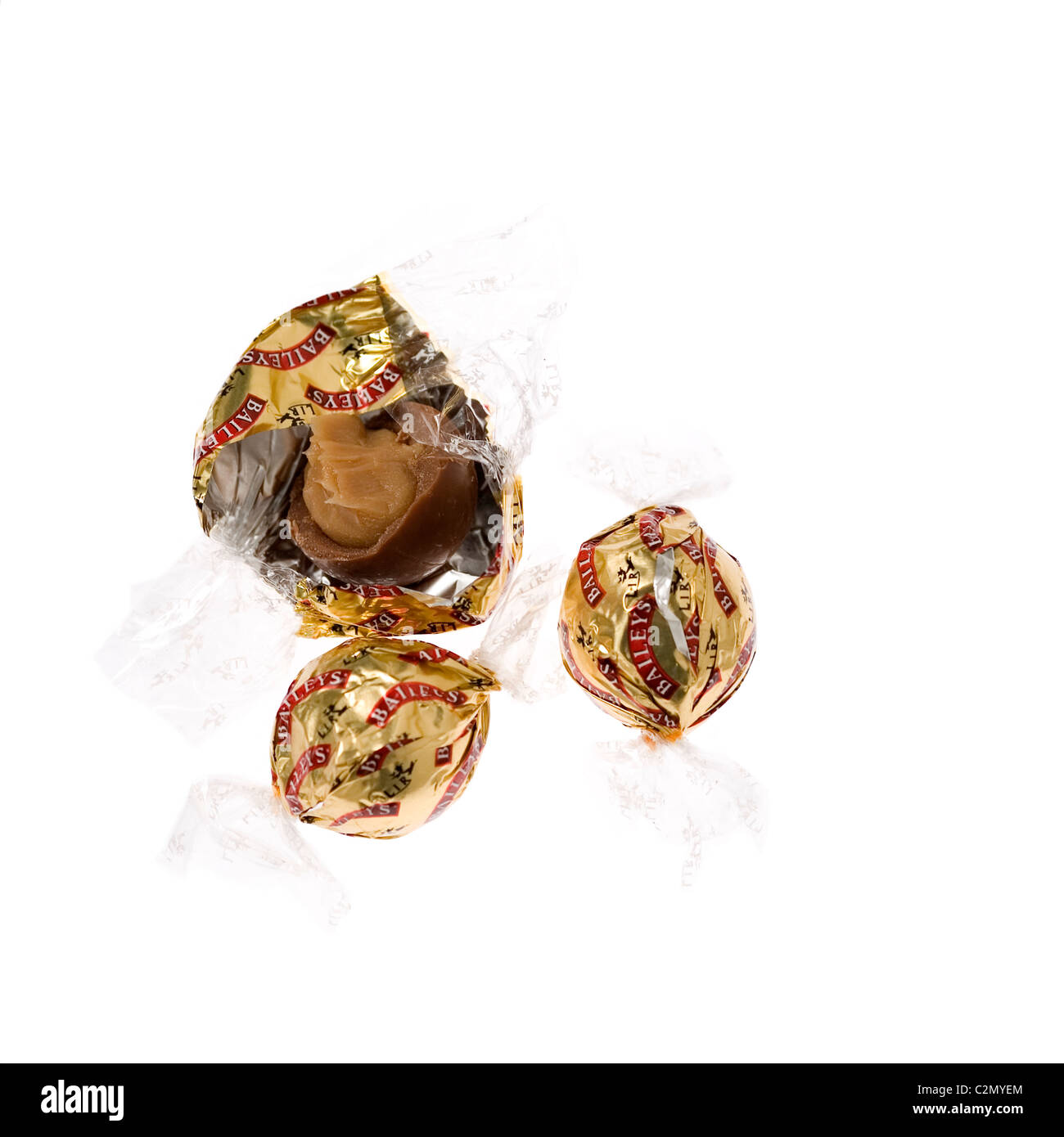 Baileys Irish Cream Chocolats Truffe Banque D'Images