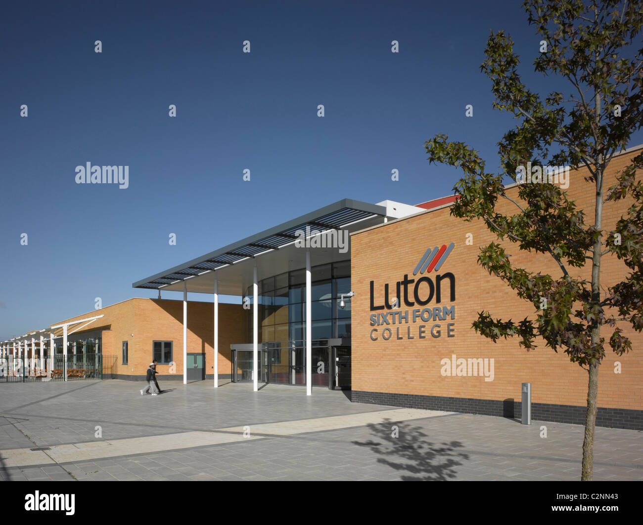 College, Luton, Bedfordshire Banque D'Images
