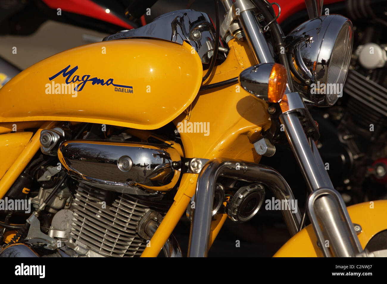 Détails moto, Daelim Magma Photo Stock - Alamy