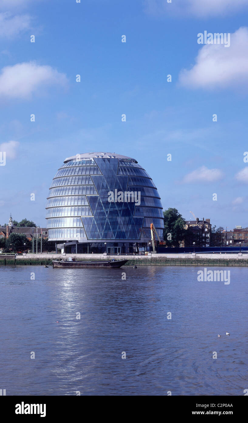 City Hall, Londres. GLA L'altitude de Riverside. Banque D'Images