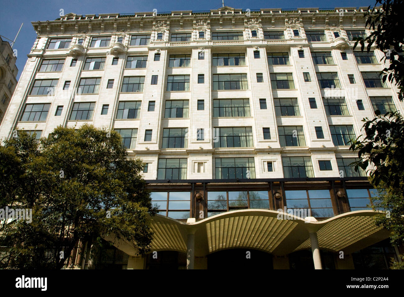 Savoy Hotel London England Banque D'Images