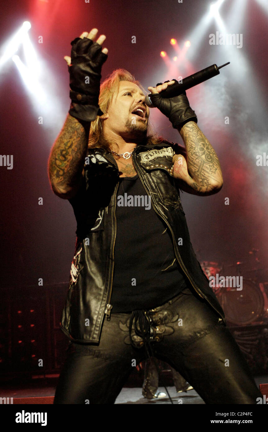 Vince Neil Motley Crue en live à l'Apollo Hammersmith, Londres, Angleterre - 11.06.07 Banque D'Images