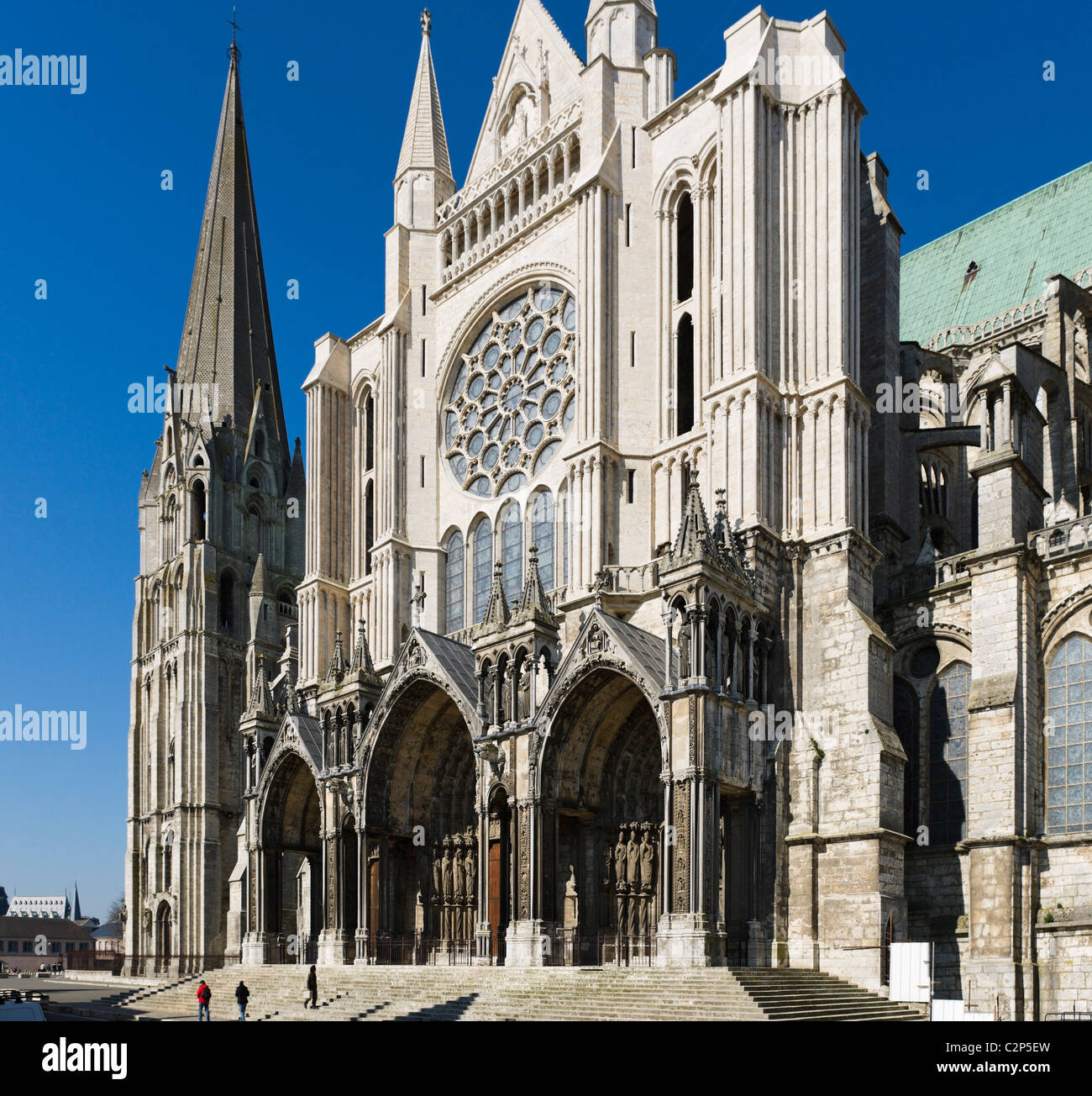 Ext rieur Cath drale De Chartres Banque De Photographies Et D images 