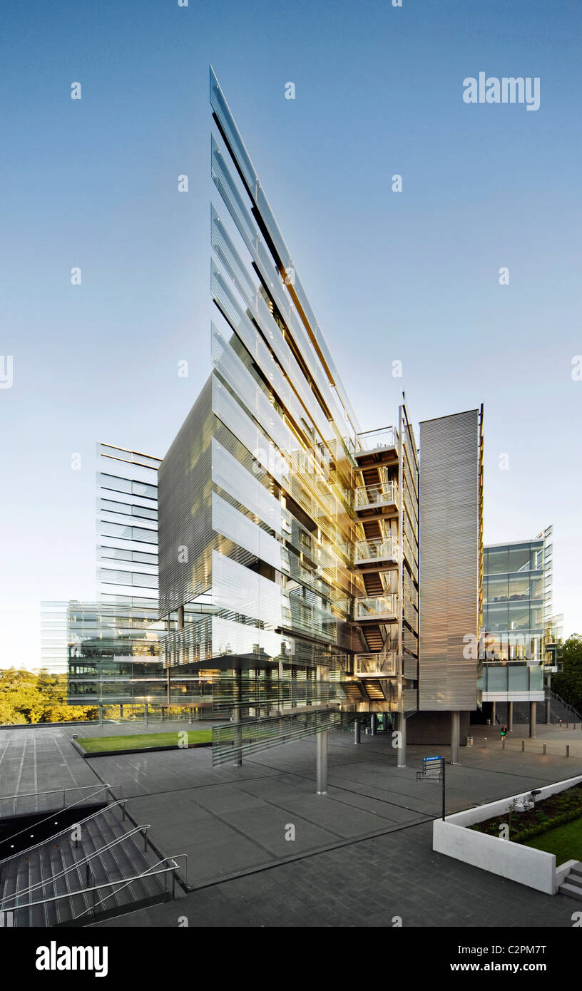 L'Auckland University, School of Business, en Nouvelle-Zélande. Banque D'Images