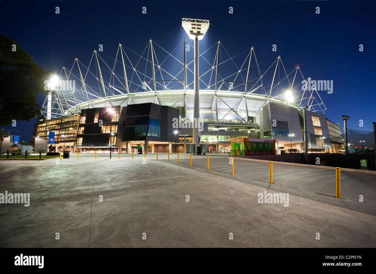 Terrain de cricket de Melbourne, Australie, MCG. Banque D'Images