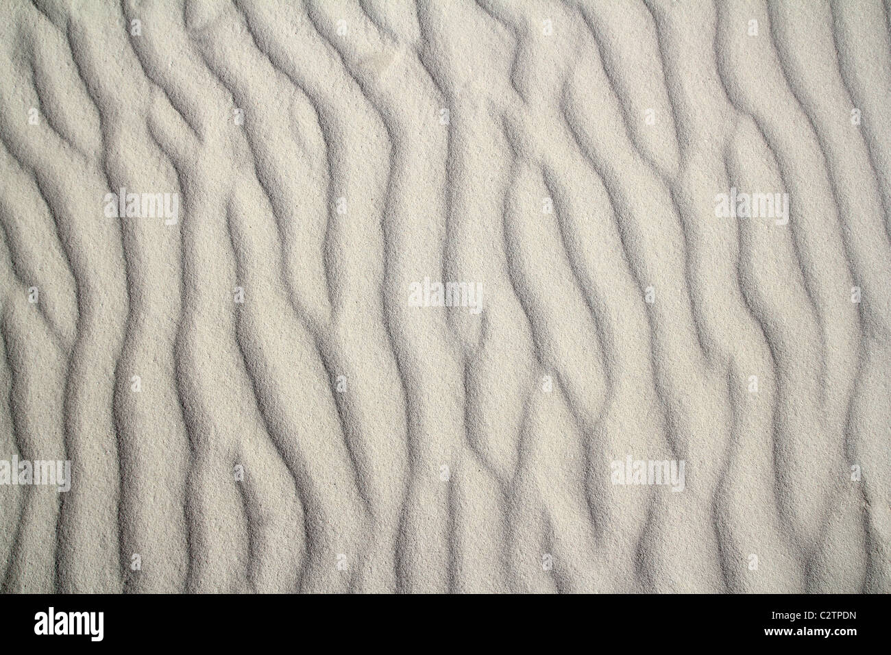 Vagues de sable des Caraïbes beige motif de fond du désert Banque D'Images