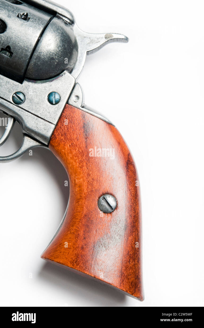 Colt.45 revolver Simple Action Banque D'Images