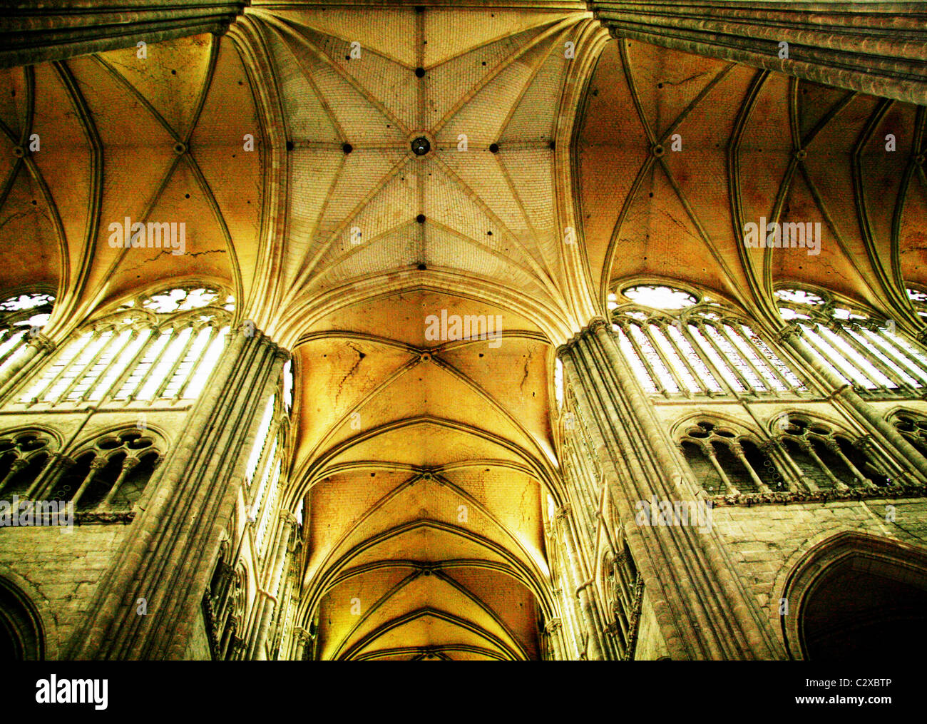 Notre Dame, Amiens, Picardie, France Banque D'Images