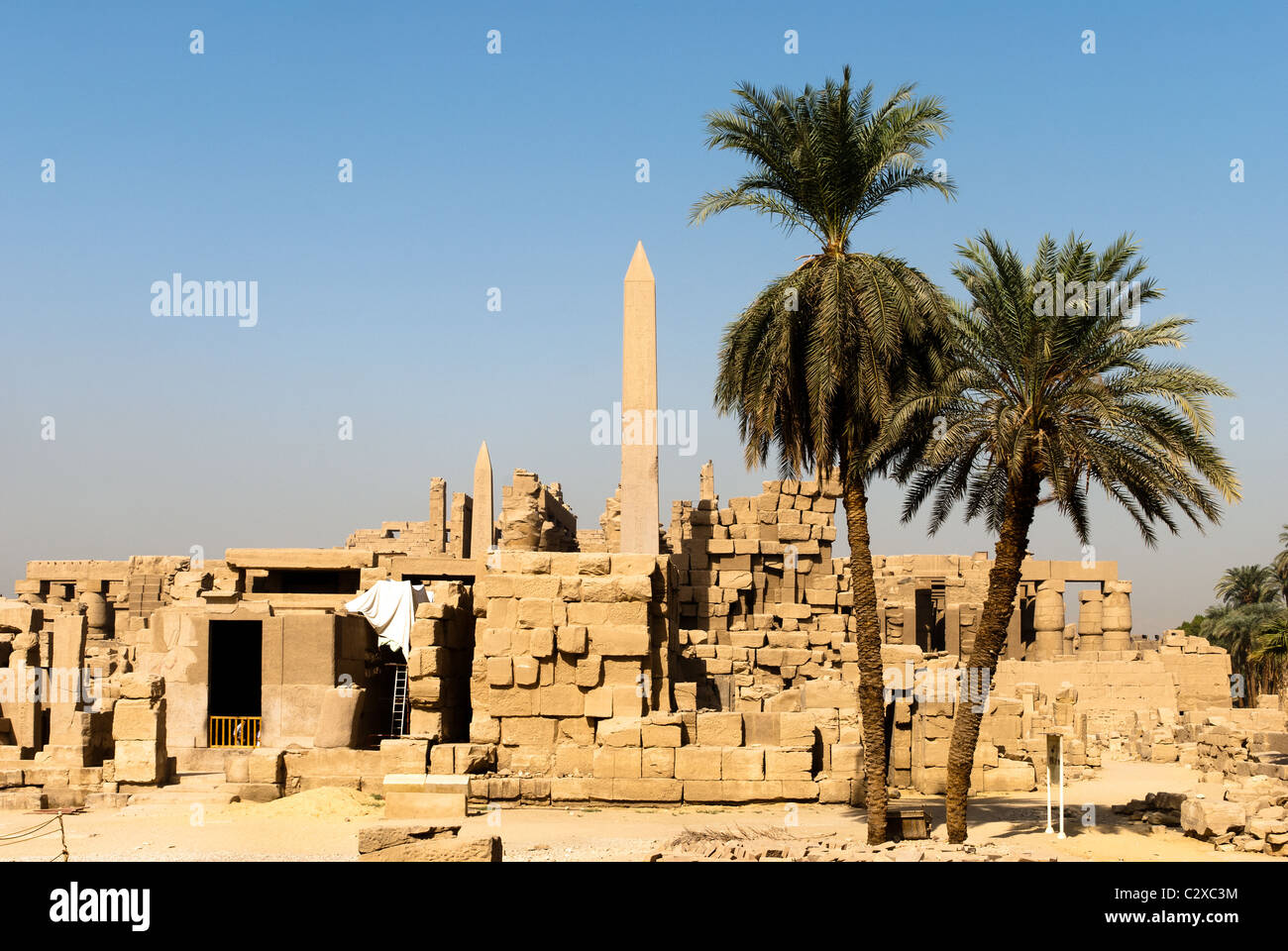 Complexe du Temple de Karnak - Luxor, Égypte Banque D'Images