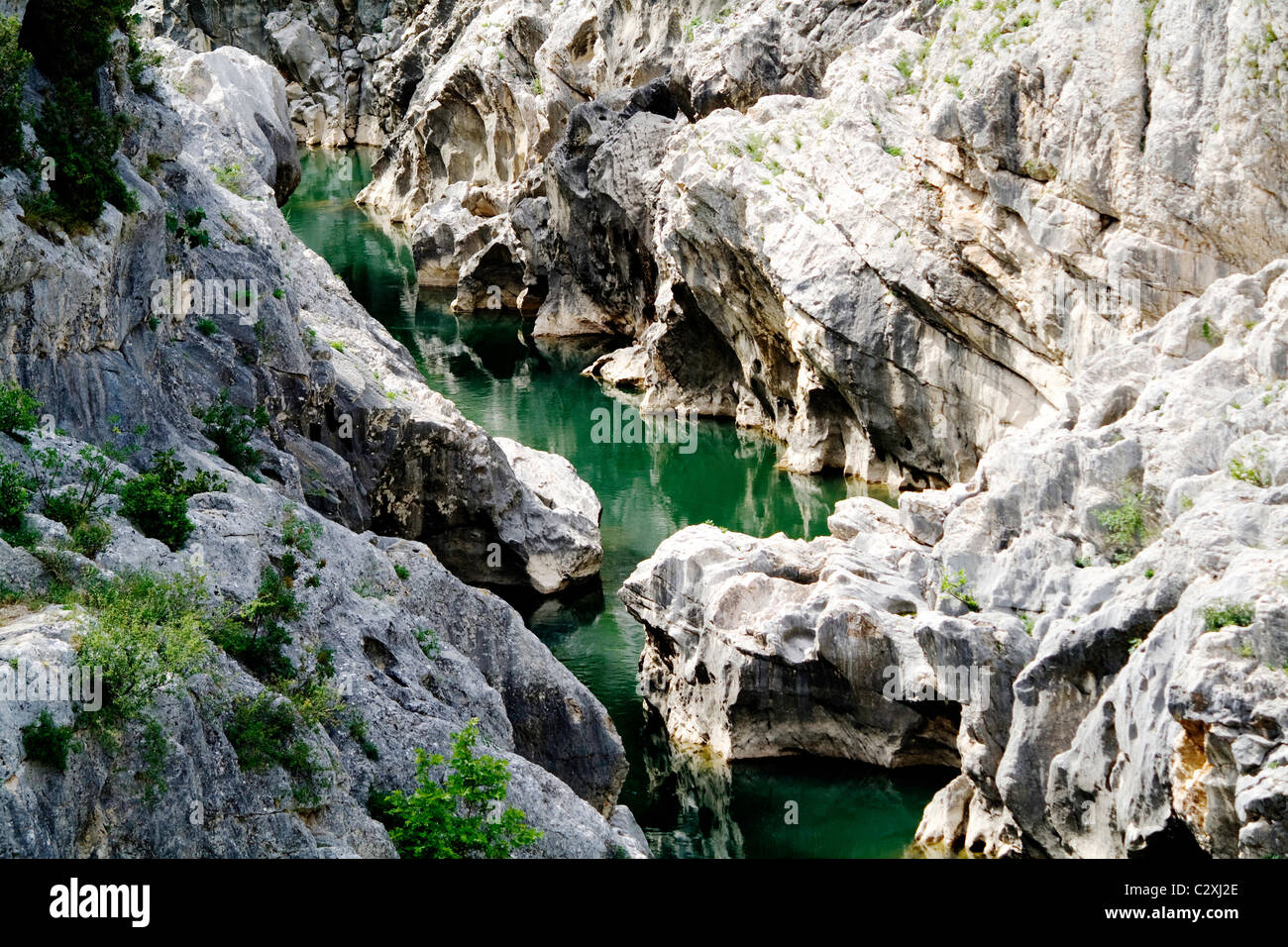 Rock, le Tech, Languedoc-Roussillon, F Banque D'Images
