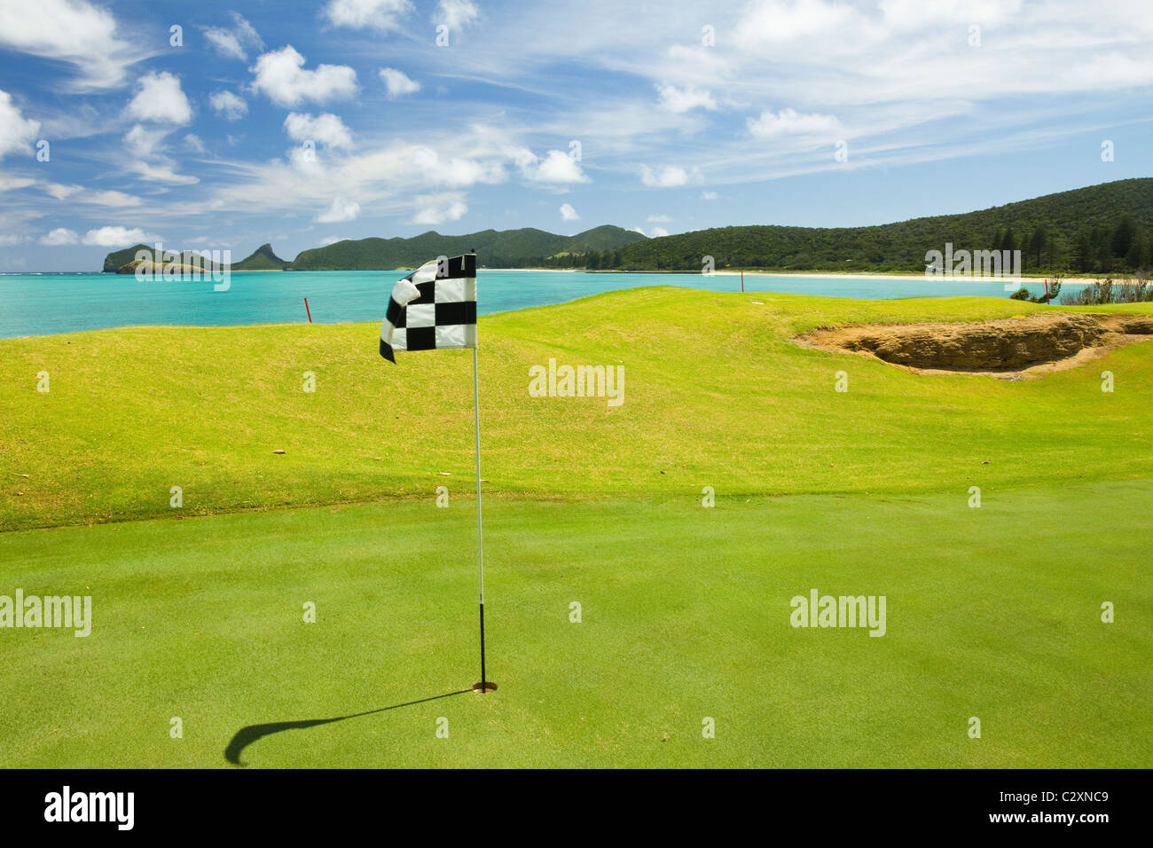 Lord howe island golf course Banque de photographies et d’images à