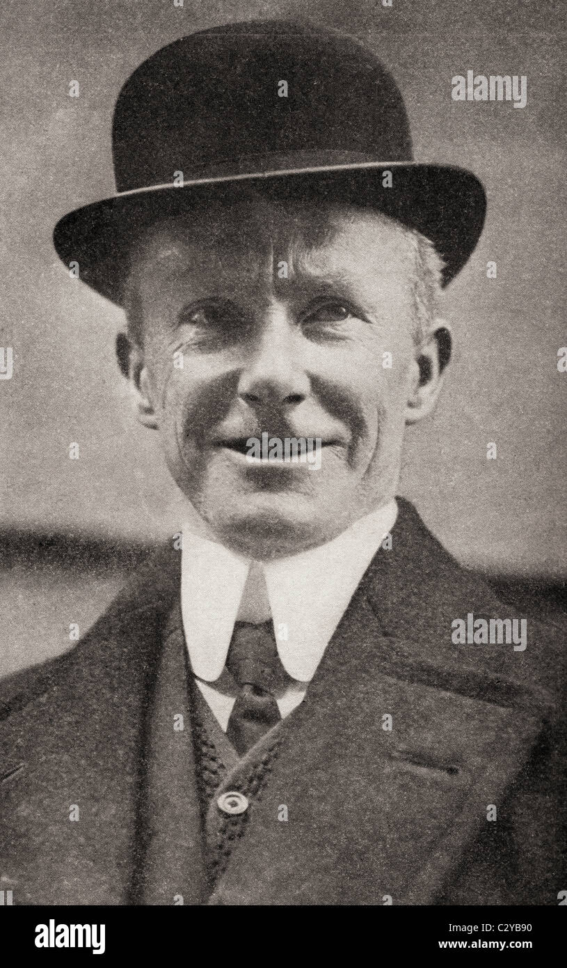 Le capitaine Sir Arthur Henry Rostron, KBE RBR RD 1869 à 1940. Le capitaine du Carpathia RMS Titanic qui a sauvé les survivants. Banque D'Images