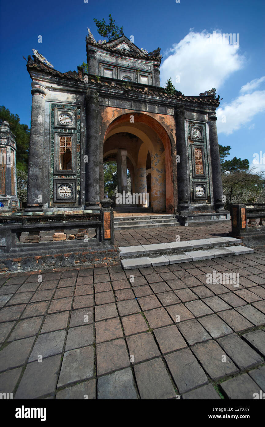 Hue (en chữ nôm 化) est la capitale de la province de Thừa Thiên - Hue, Vietnam. Banque D'Images