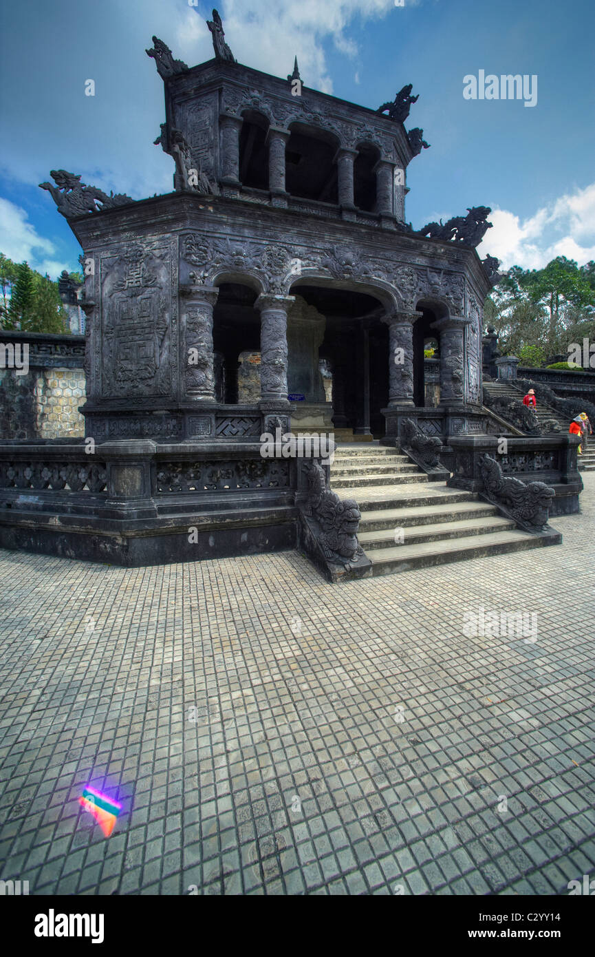 Hue (en chữ nôm 化) est la capitale de la province de Thừa Thiên - Hue, Vietnam. Banque D'Images