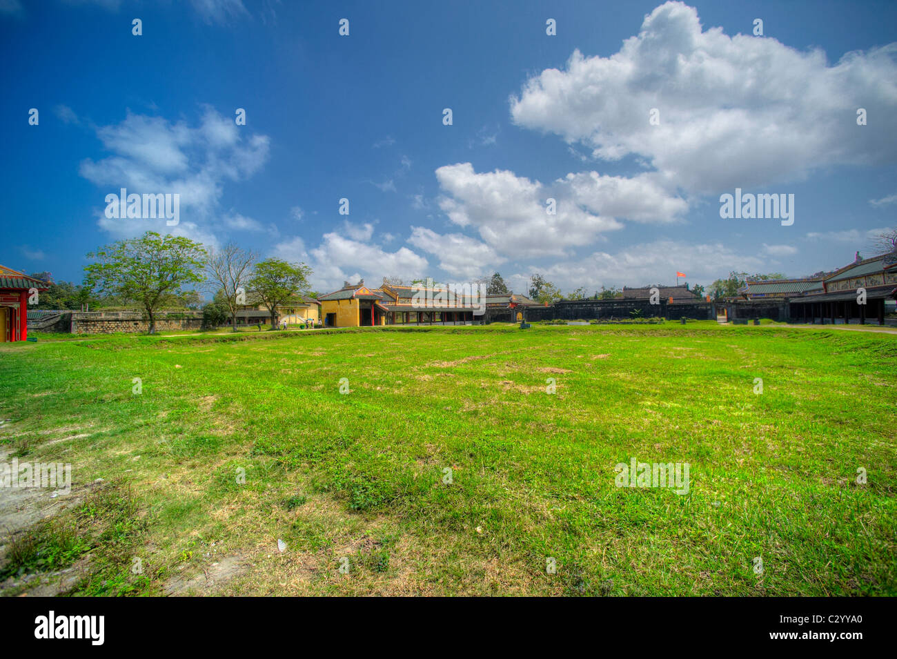 Hue (en chữ nôm 化) est la capitale de la province de Thừa Thiên - Hue, Vietnam. Banque D'Images