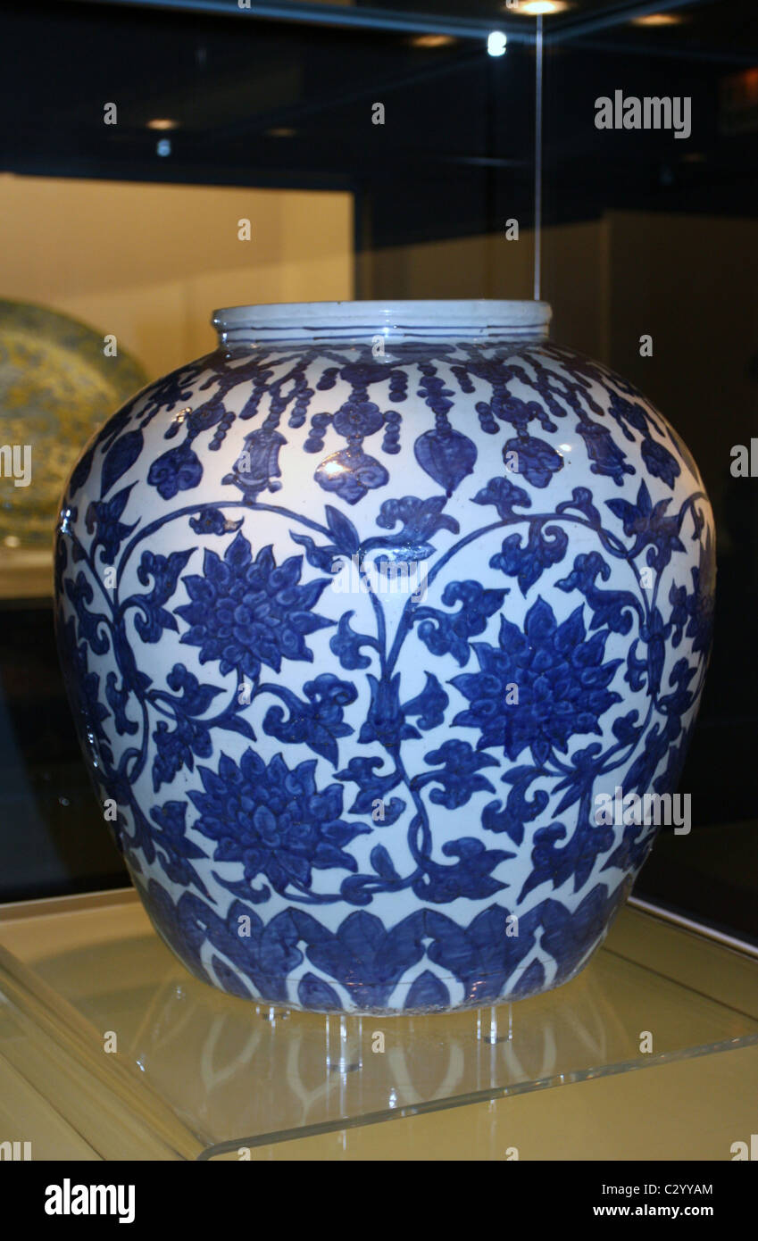 Vase Ming Banque D'Images