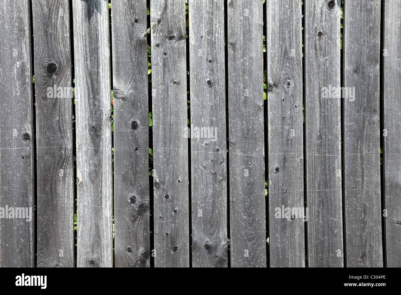 Vieille clôture en bois. Bon comme fond ou un arrière-plan. Banque D'Images
