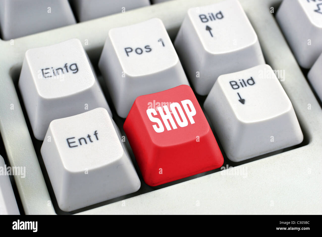 Symbolique pour l'e-commerce Banque D'Images