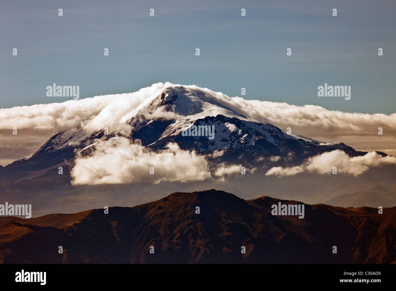 Vue du volcan cotacachi à Cayambe volcan, Leon, Nicaragua Banque D'Images