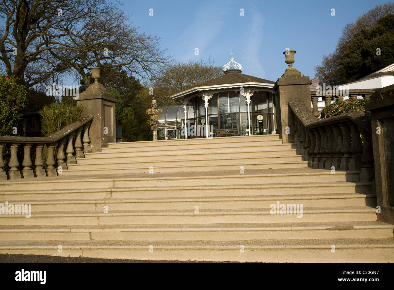 Museum art gallery Candie Park St Peter Port Guernsey Channel Islands Banque D'Images