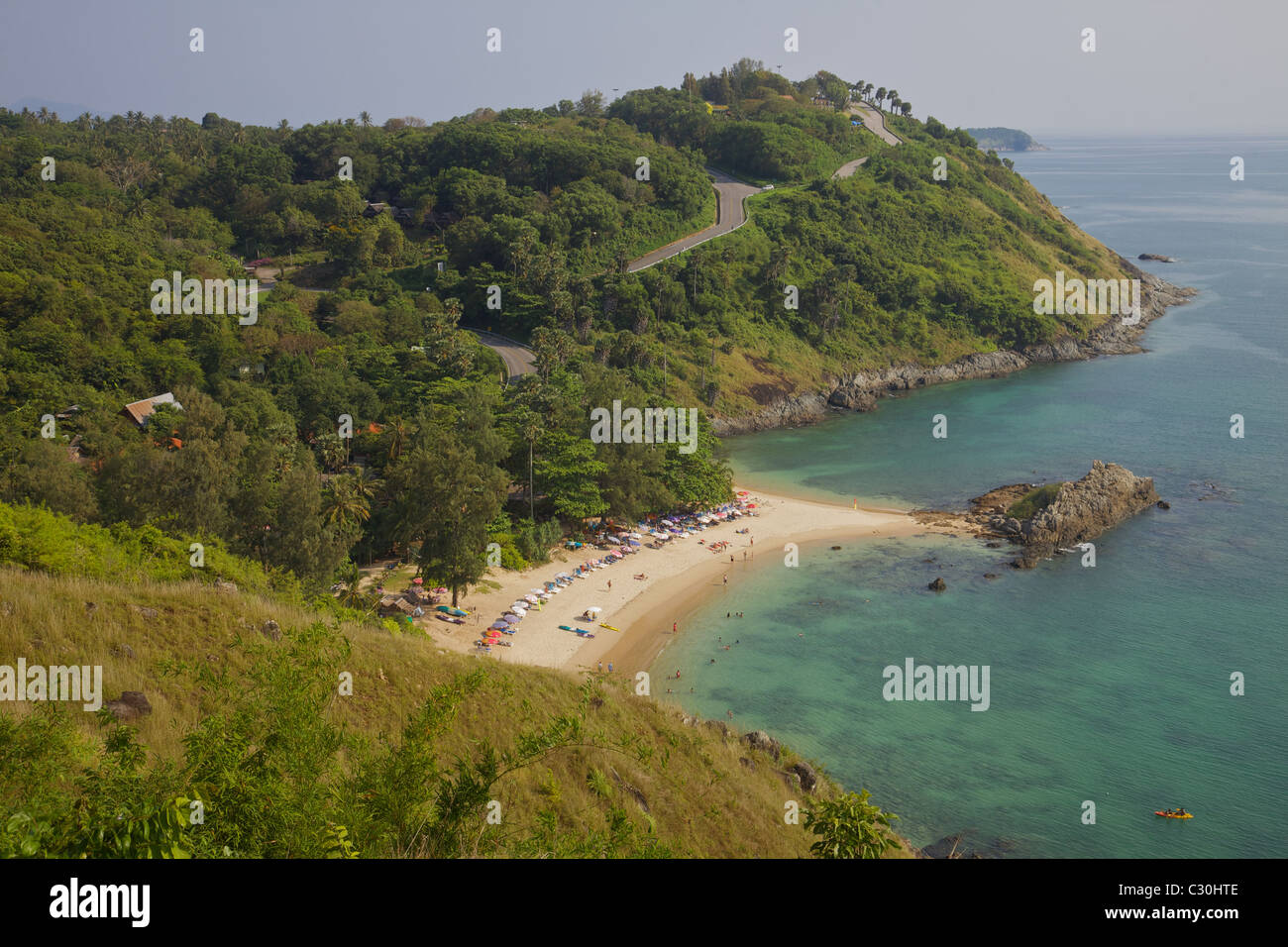 Plage de Yanui, Phuket Thailand Banque D'Images