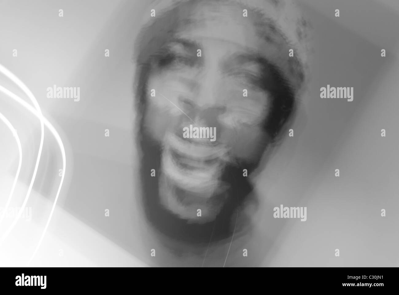 Marvin Gaye floue sur toile Banque D'Images