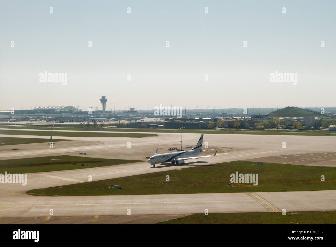 Aéroport de Munich. Banque D'Images