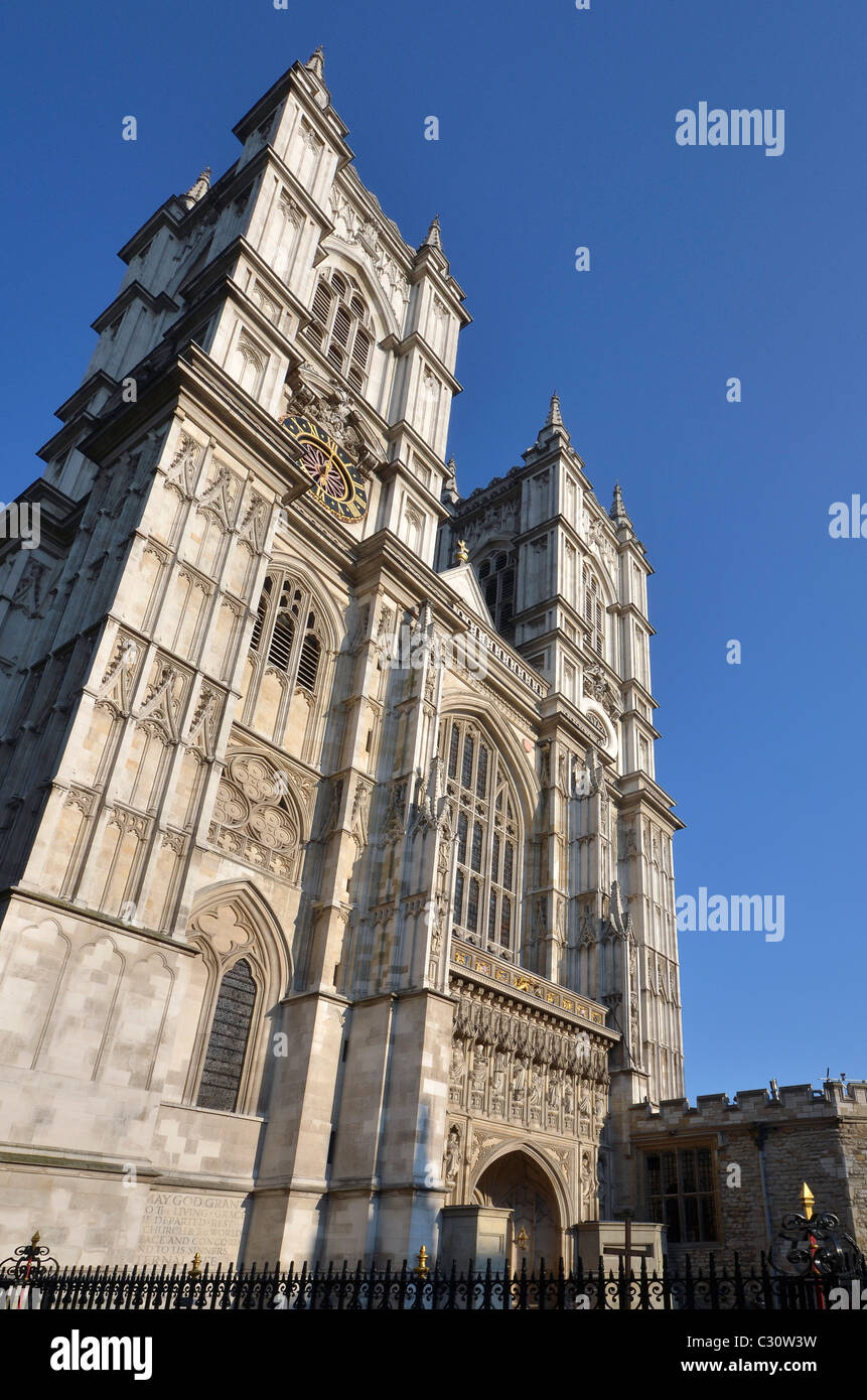 L'Abbaye de Westminster les monarques anglais, Royal Wedding Day - Prince William et Kate Middleton Catherin '' Banque D'Images