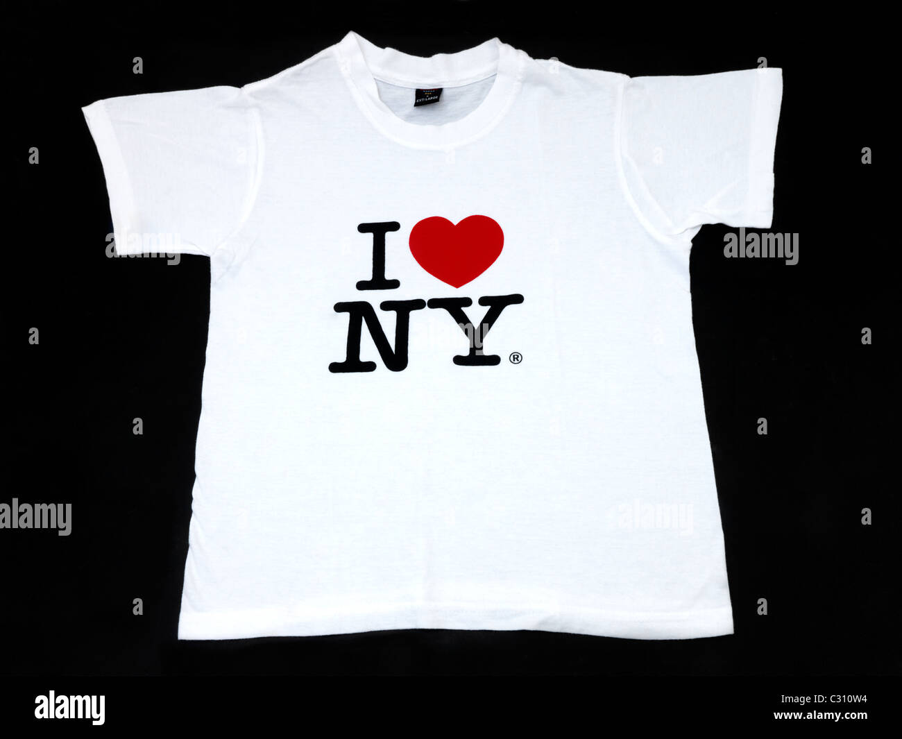 I Love New York New York T-shirt Femme Spandex Tee cœur gris