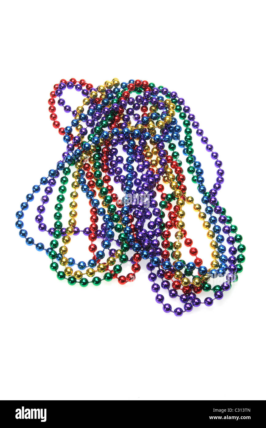 Chaîne de perles de couleur Banque D'Images