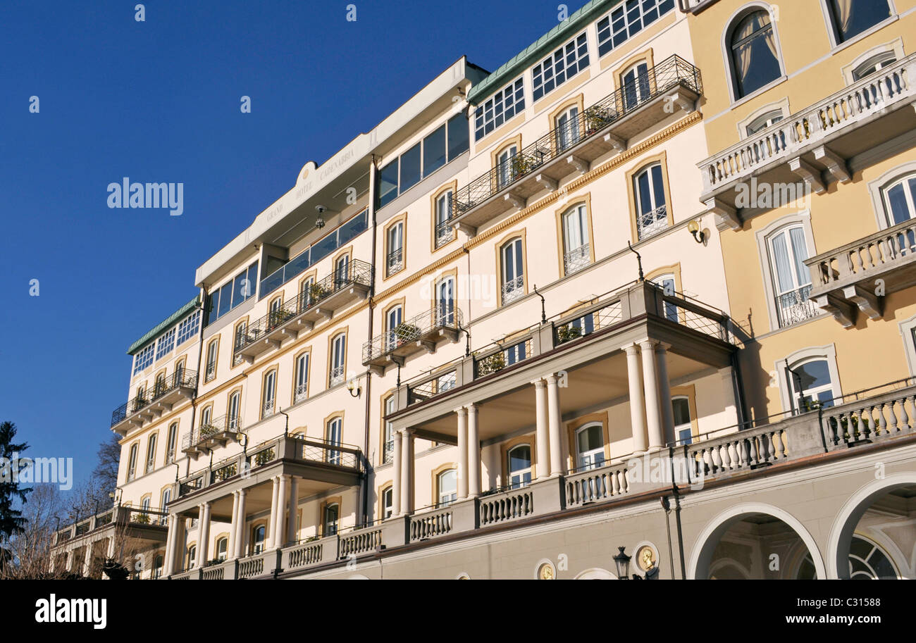 Grand Hotel Cadenabbia - Lac de Côme - Italie Banque D'Images