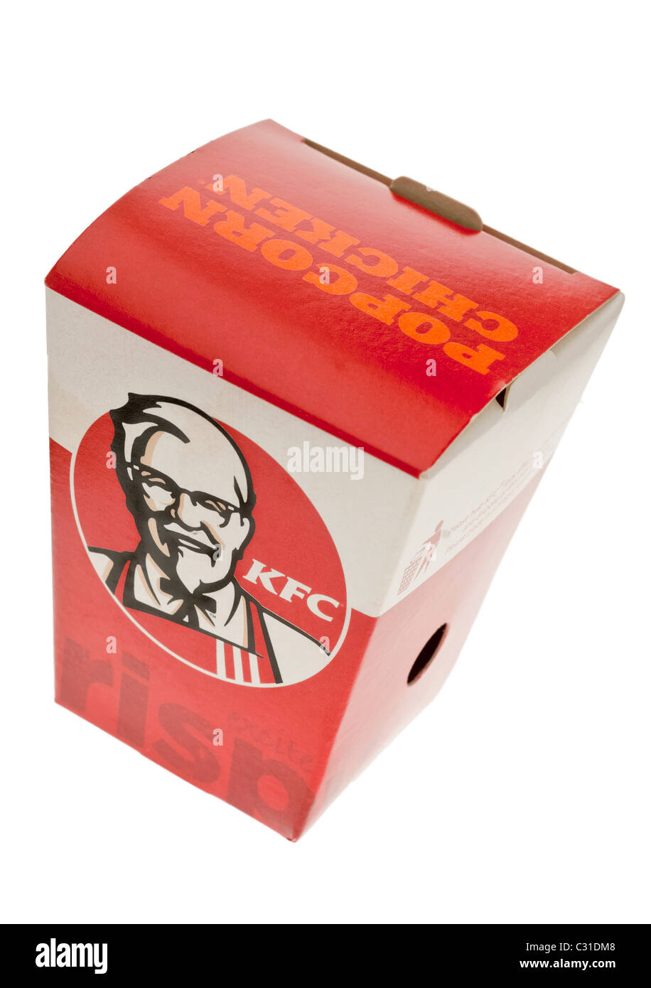 Fort de KFC Poulet Popcorn Banque D'Images