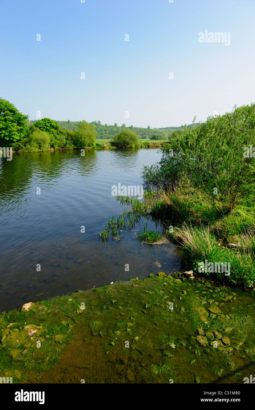 Fleuve trent Nottingham England uk Banque D'Images