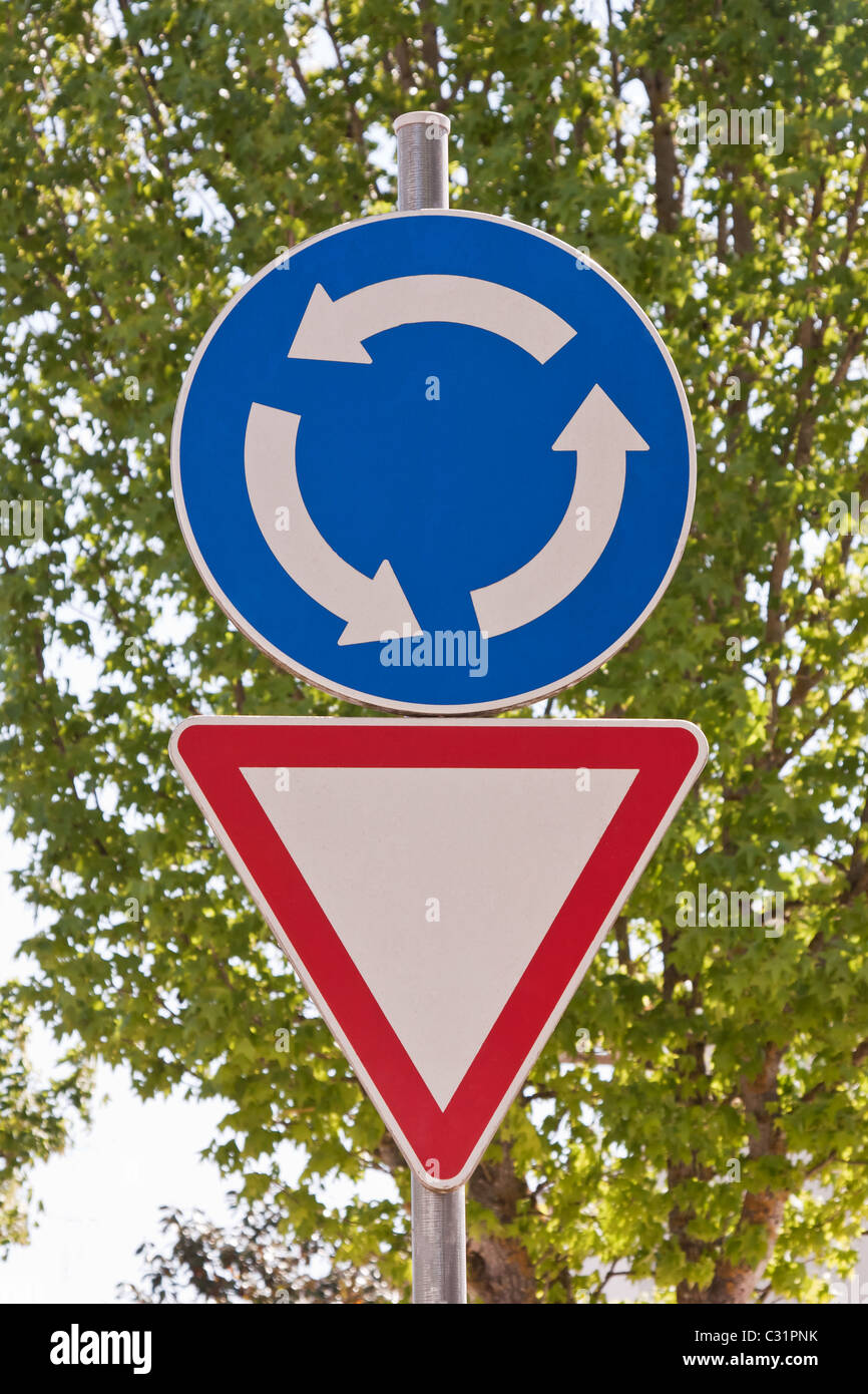 Double rond point Banque de photographies et d’images à haute ...