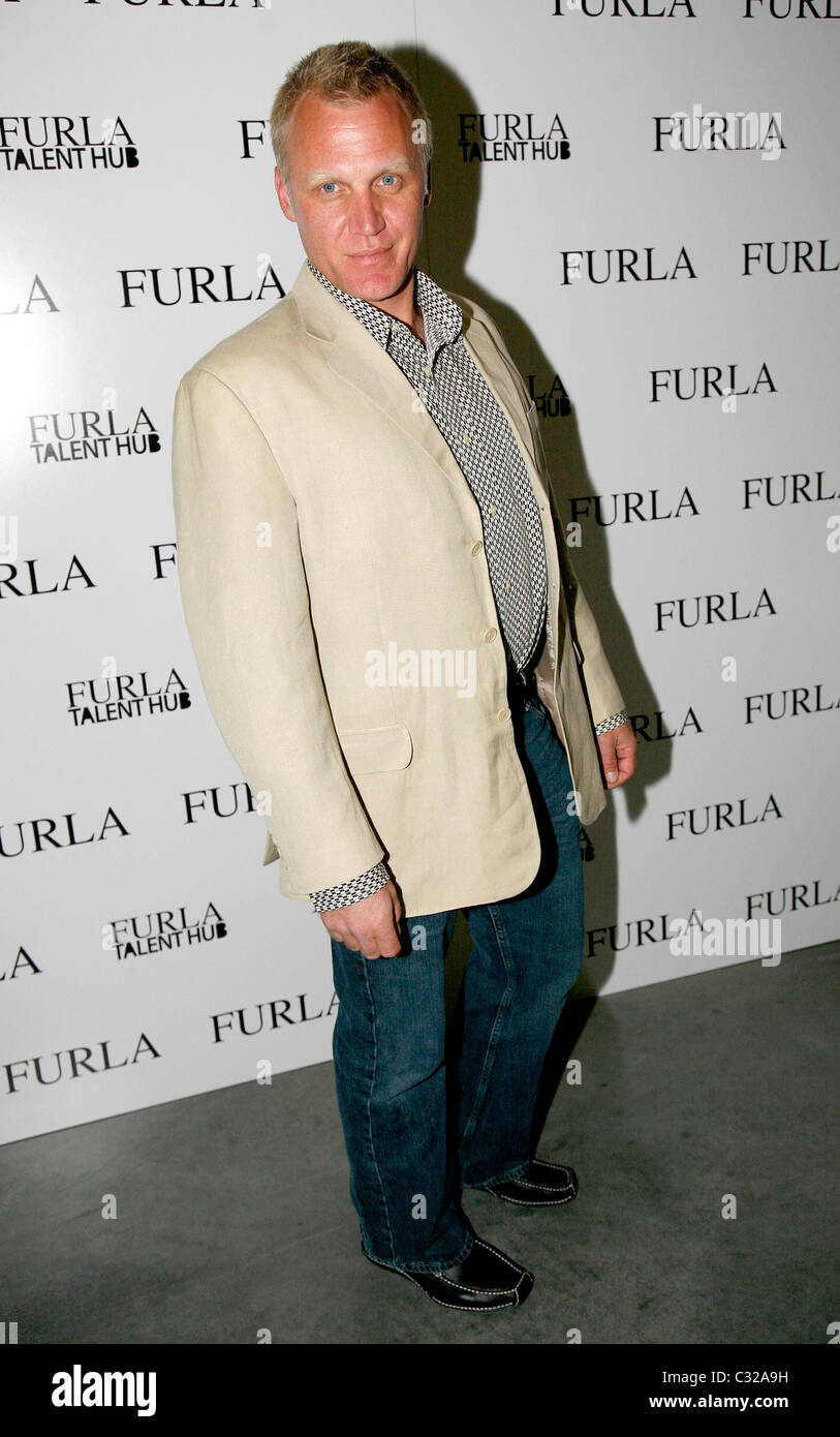 Terry Serpico Furla Talent Hub 1er anniversaire Party au nouveau musée d'Art Contemporain - Arrivées New York City, USA - Banque D'Images