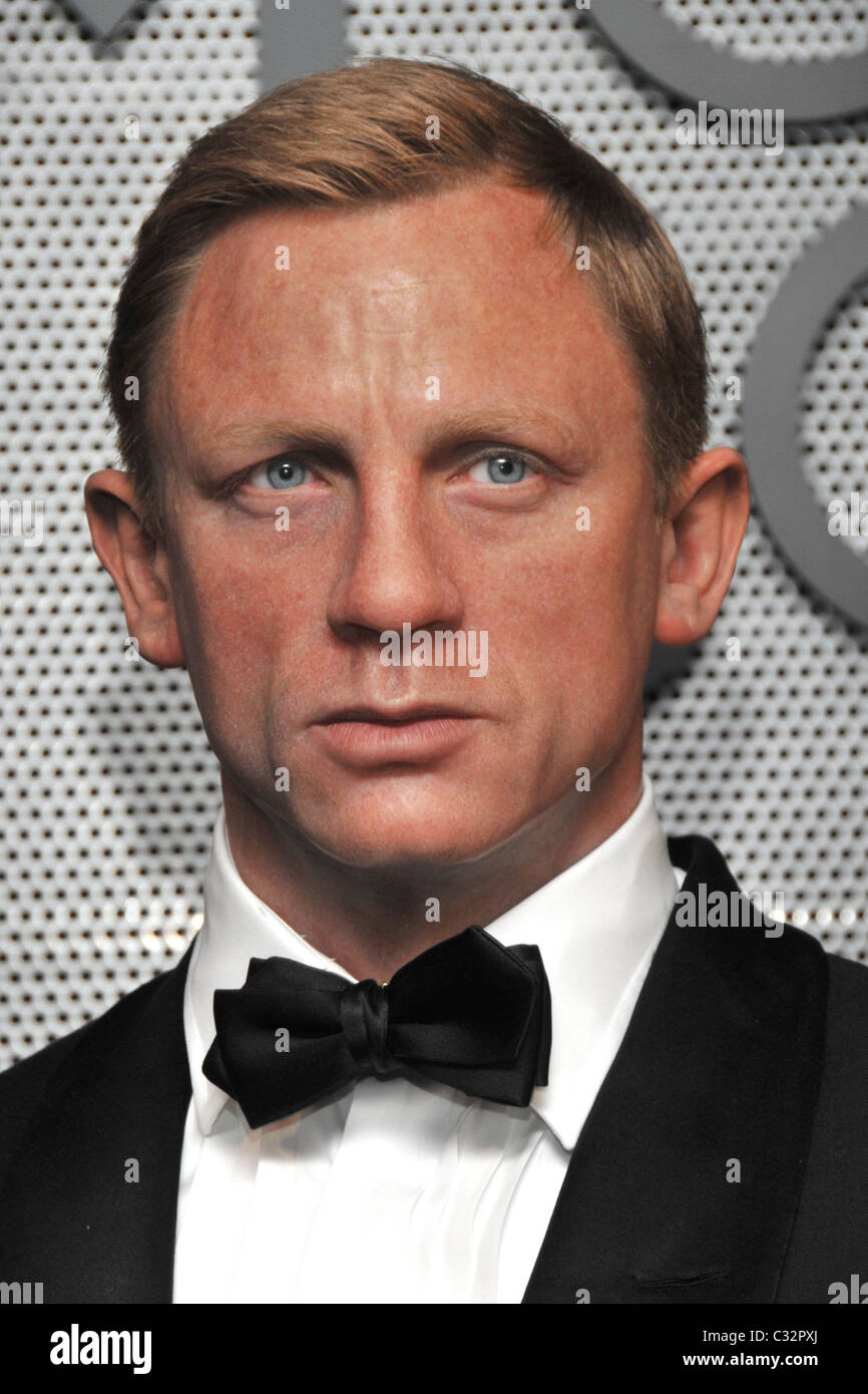 Cire du Daniel Craig Daniel Craig James Bond dévoilé chez Madame Tussauds à  la veille de la sortie de la nouvelle 007 Photo Stock - Alamy