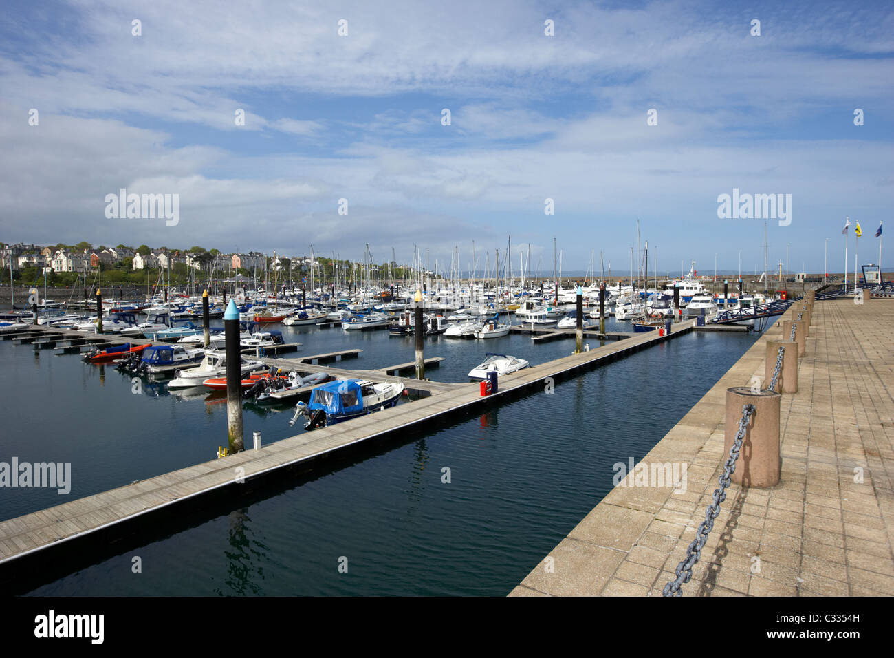 Bangor Marina County Down Irlande du Nord uk Banque D'Images