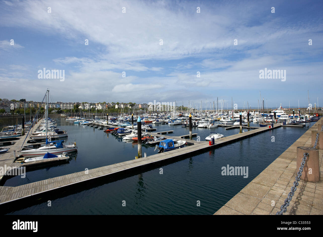 Bangor Marina County Down Irlande du Nord uk Banque D'Images